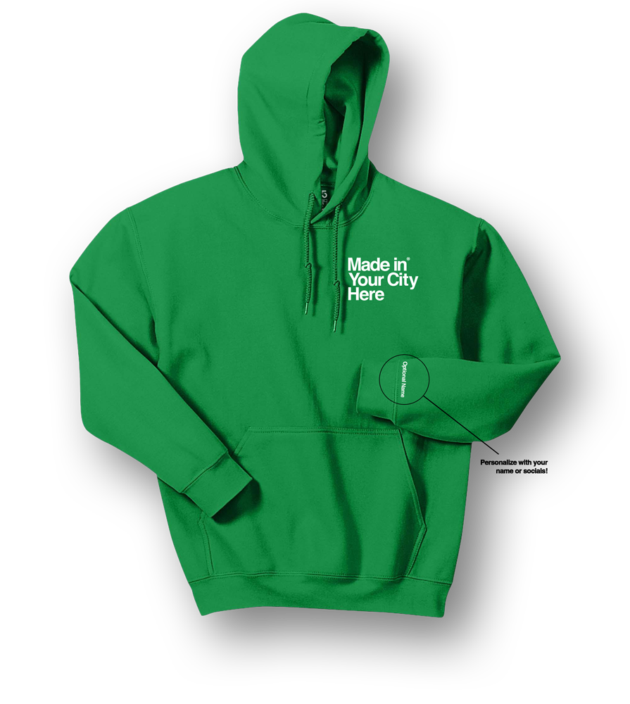 Made in your city custom Hoodie