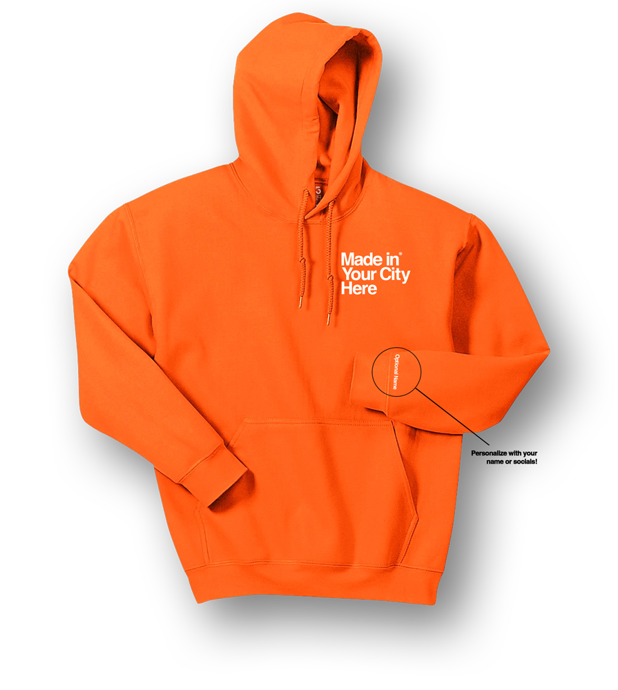 Made in your city custom Hoodie