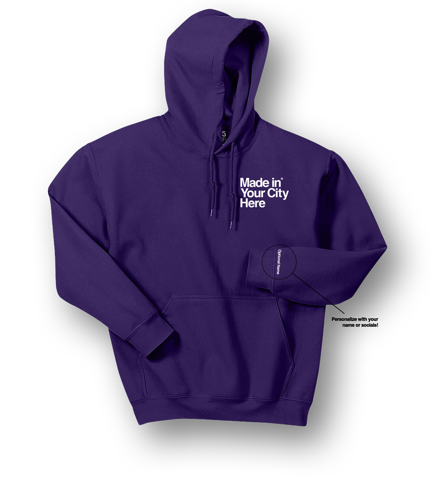Made in your city custom Hoodie