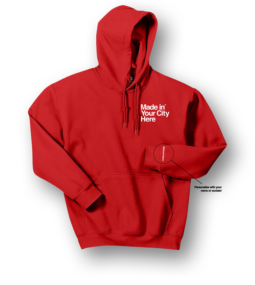 Made in your city custom Hoodie
