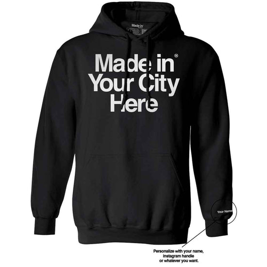Made In - Hoodie - Large Letters