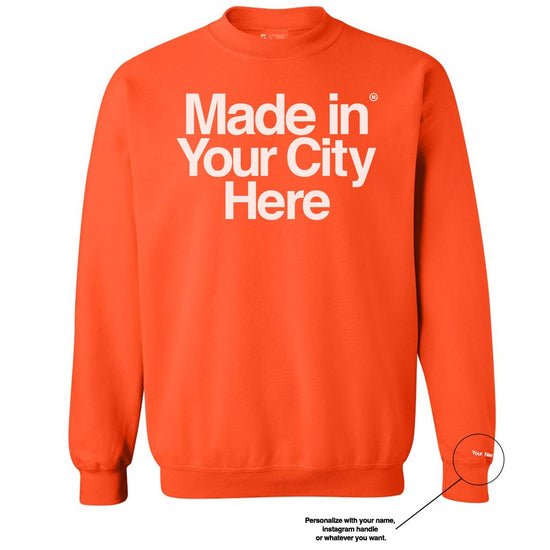 Made In - Crew Sweatshirt - Large Letters