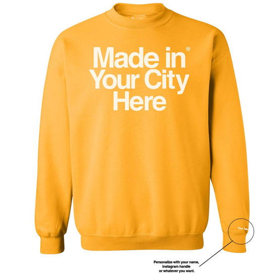 Made In - Crew Sweatshirt - Large Letters