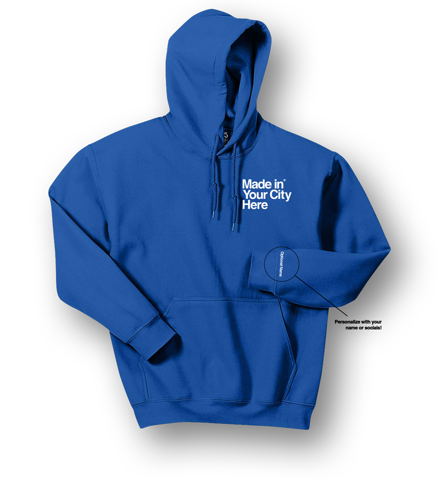 Made in your city custom Hoodie