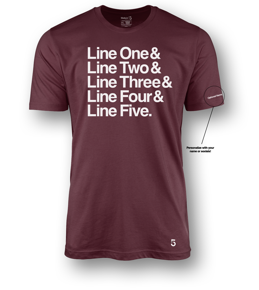 Top Five Tee