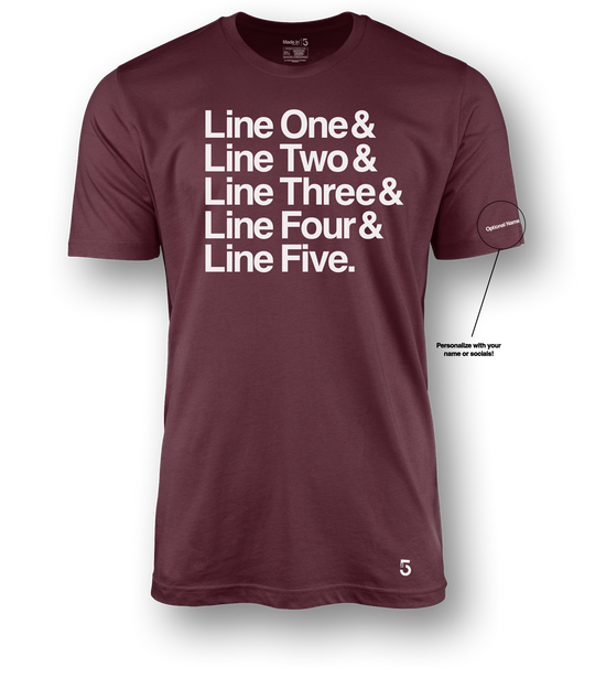 Top Five Tee