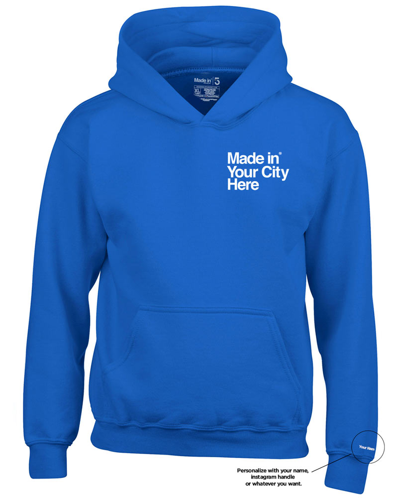 KIDS Made In - Hoodie - Small Letters