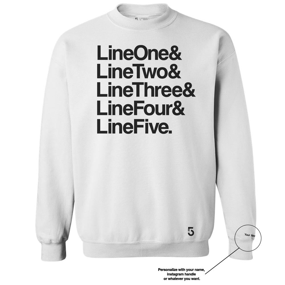 Top Five - Crew Sweatshirt