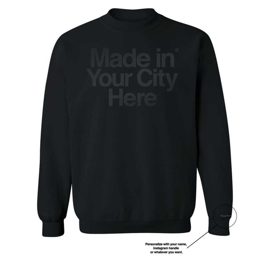 Load image into Gallery viewer, Made In - Crew Sweatshirt - Large Letters
