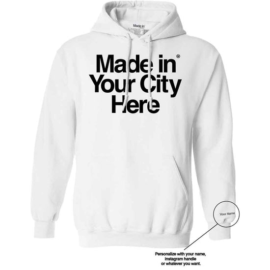 Load image into Gallery viewer, Made In - Hoodie - Large Letters
